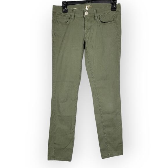 Ann Taylor LOFT Modern Skinny Ankle Size 00/ 24in Minimalist Streetwear Normcore - Picture 2 of 9